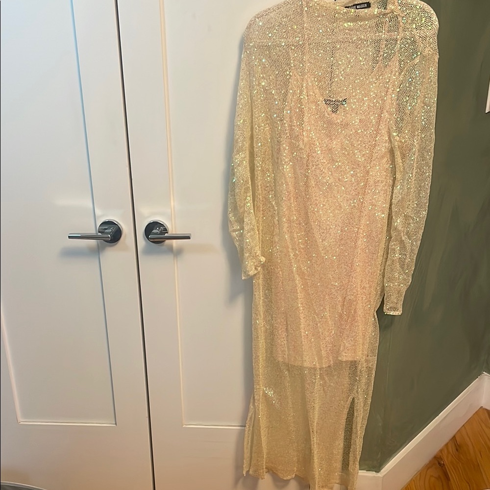 Sparkling Sheer pink  Dress
